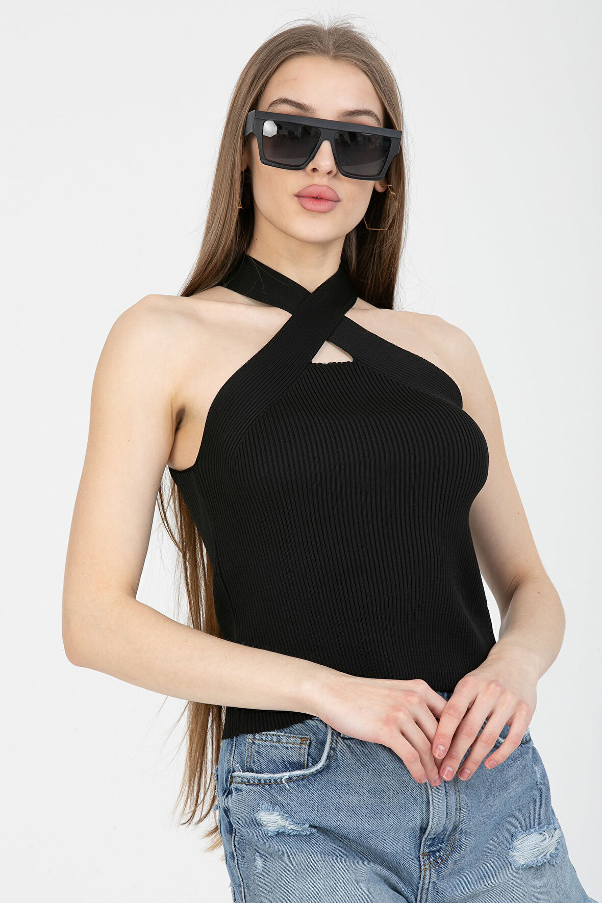 Kadın Fitilli Triko Bady 2467