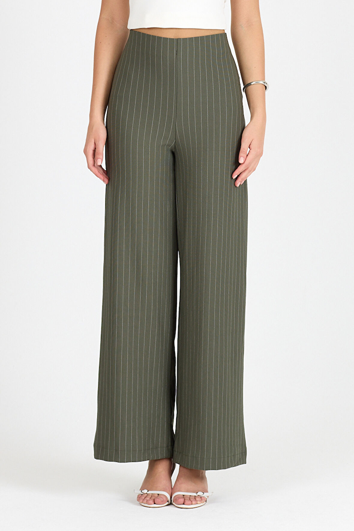 Kadın İspanyol Paça Pantolon 2041