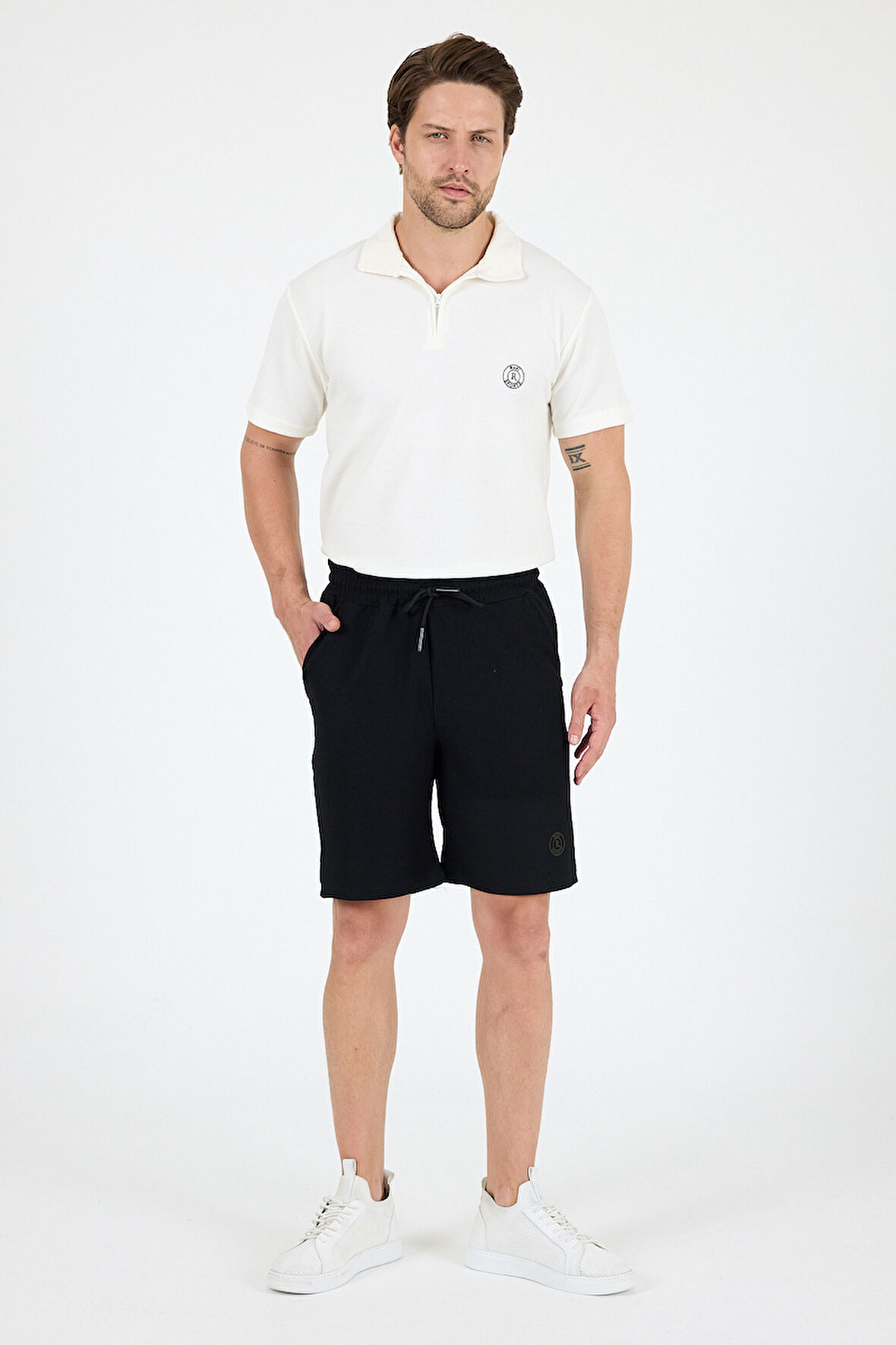 Erkek Kapri Şort Gift Model – Rahat Kesim, Cepli, Yazlık Günlük Spor Şort 9412