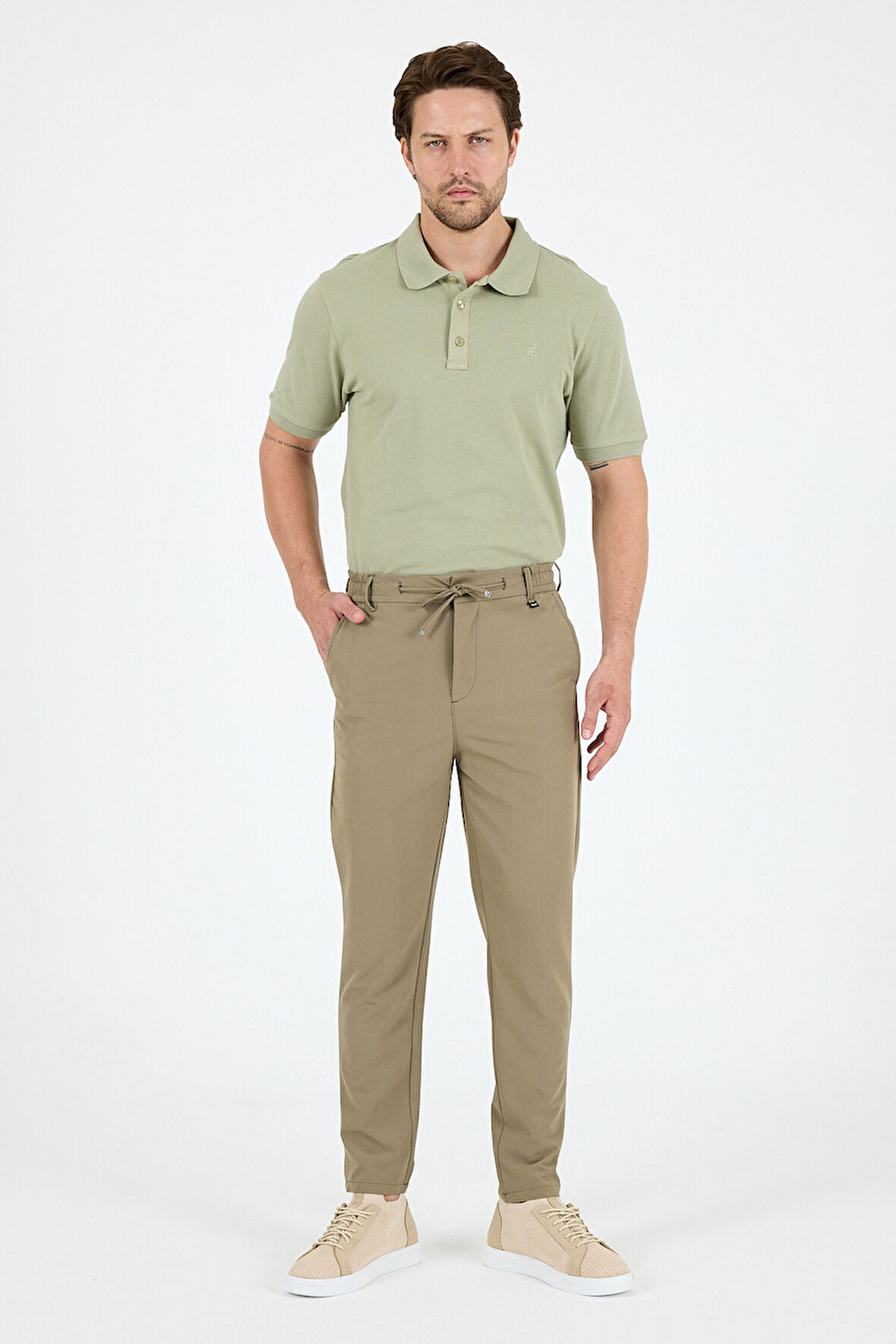 Spor ve Günlük Rahat Cool %92Polyester %8Elastan Esnek Kumaş Erkek Jogger Pantolon Eşofman Altı 3670