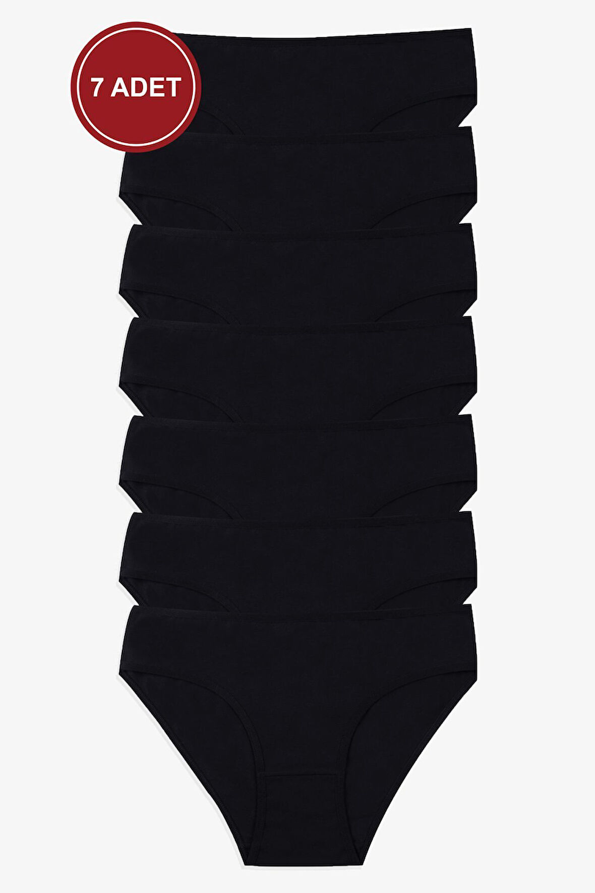 Kadın 7'li Likralı Külot