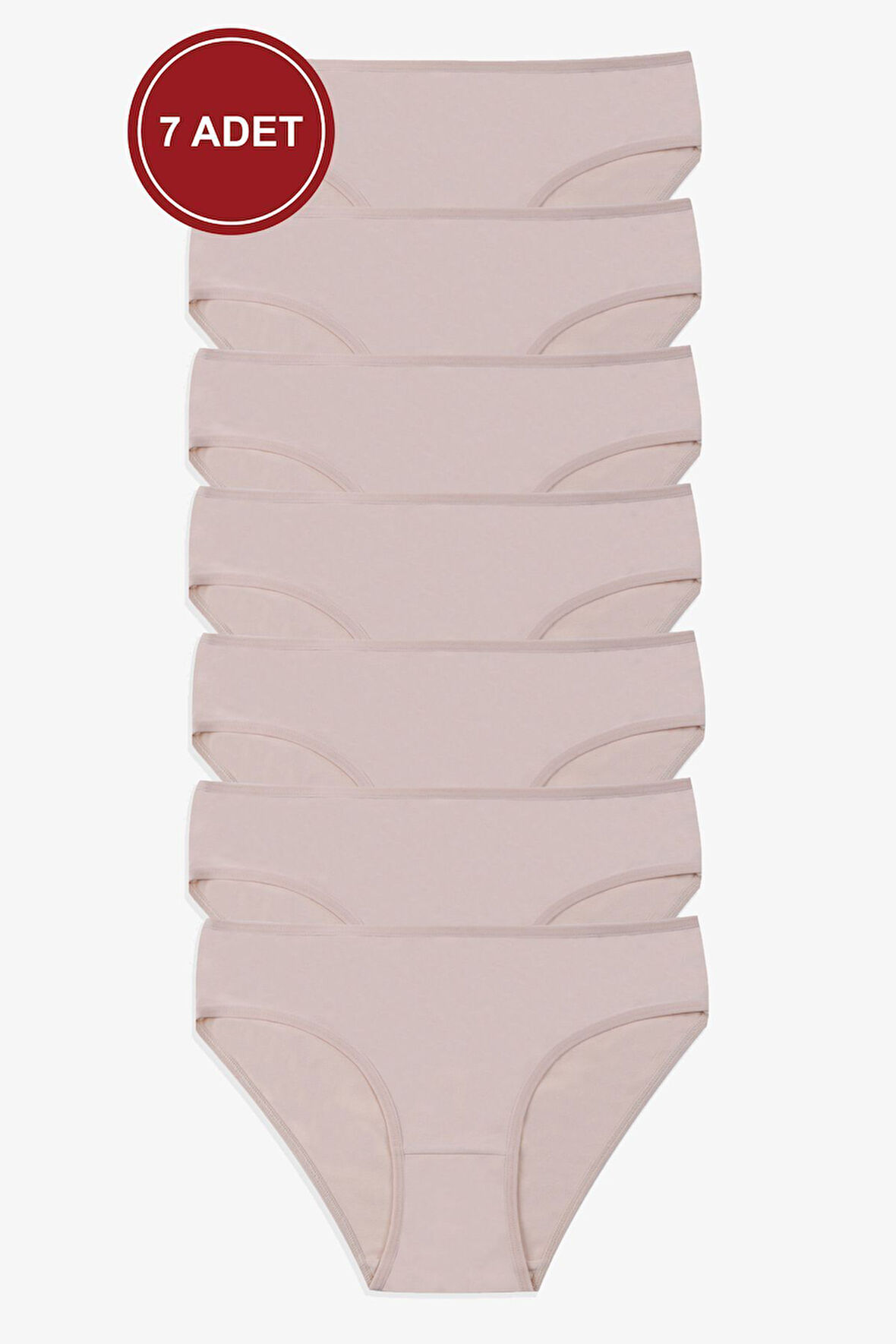 Kadın 7'li Likralı Külot