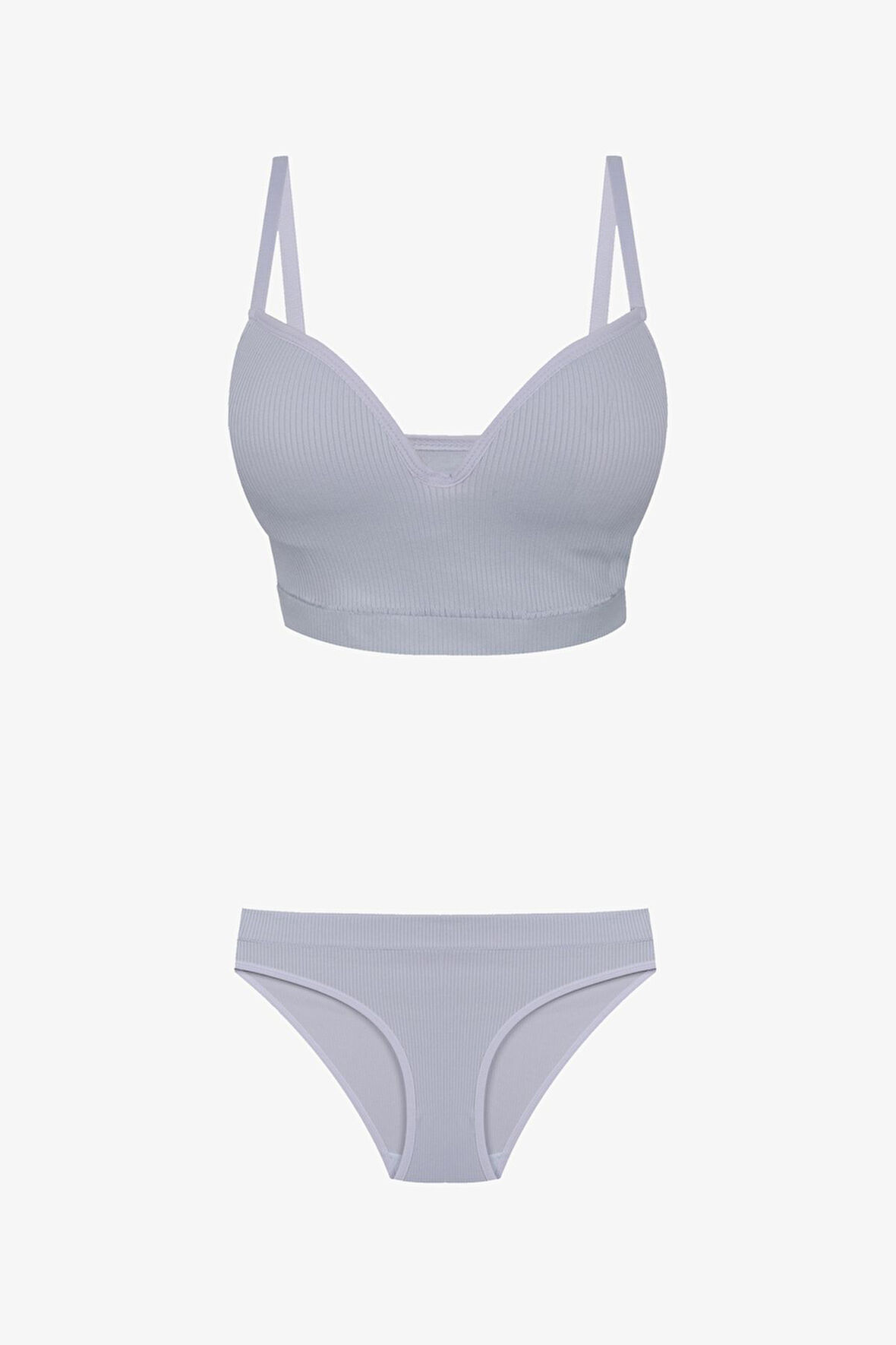 Kadın Fitilli Yarım Dolgulu Sütyen Takım