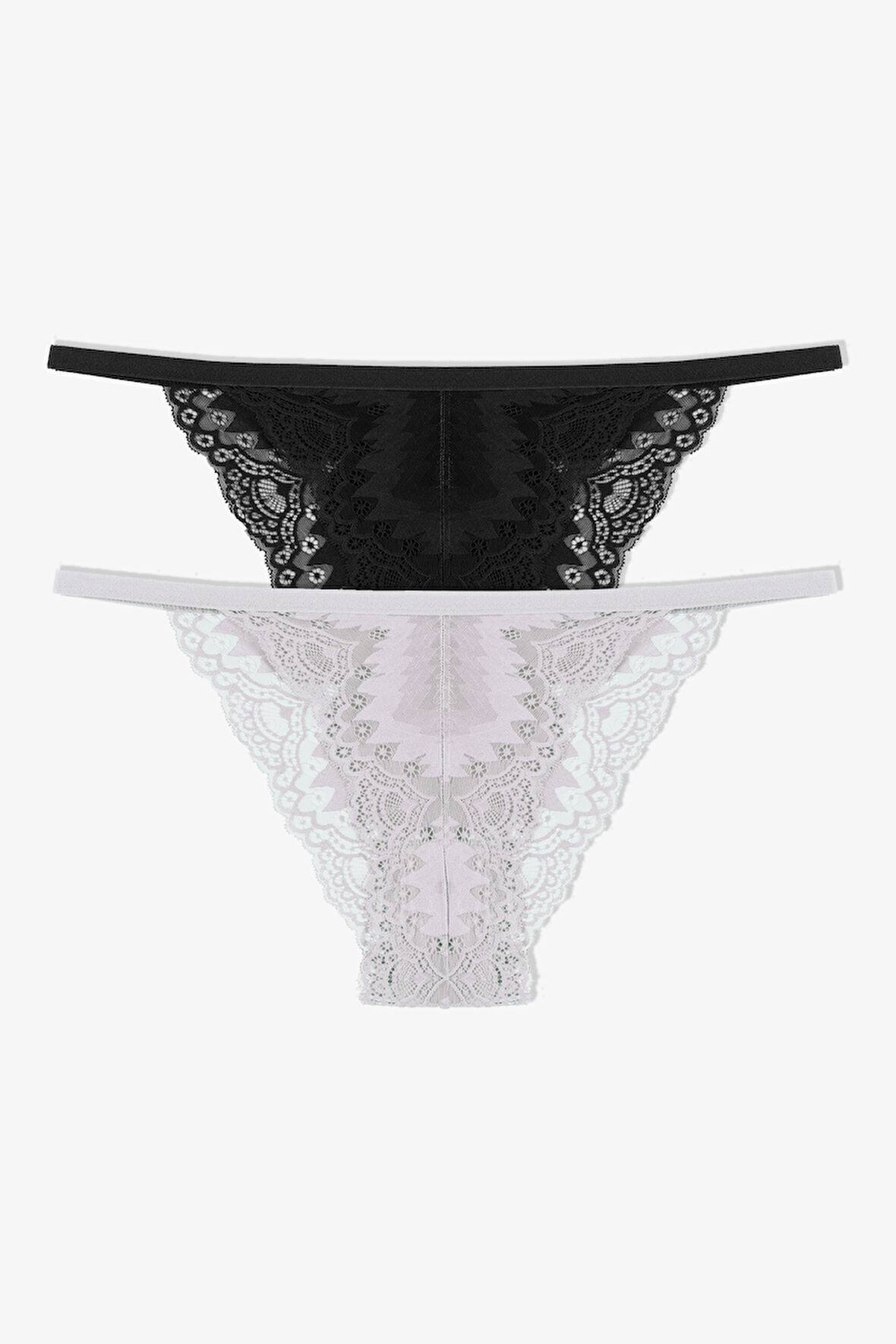 Kadın 2'li Dantel Detaylı Külot