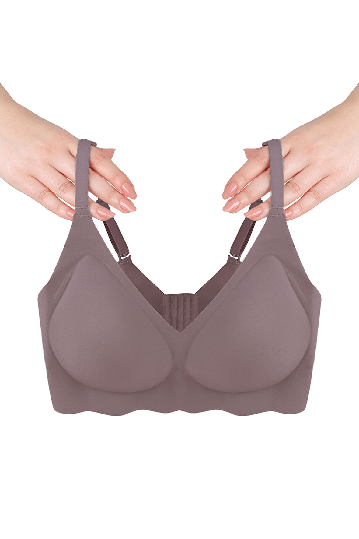 Balensiz Lazer Dikişsiz Görünmez Çıkarılabilir Pedli Sütyen