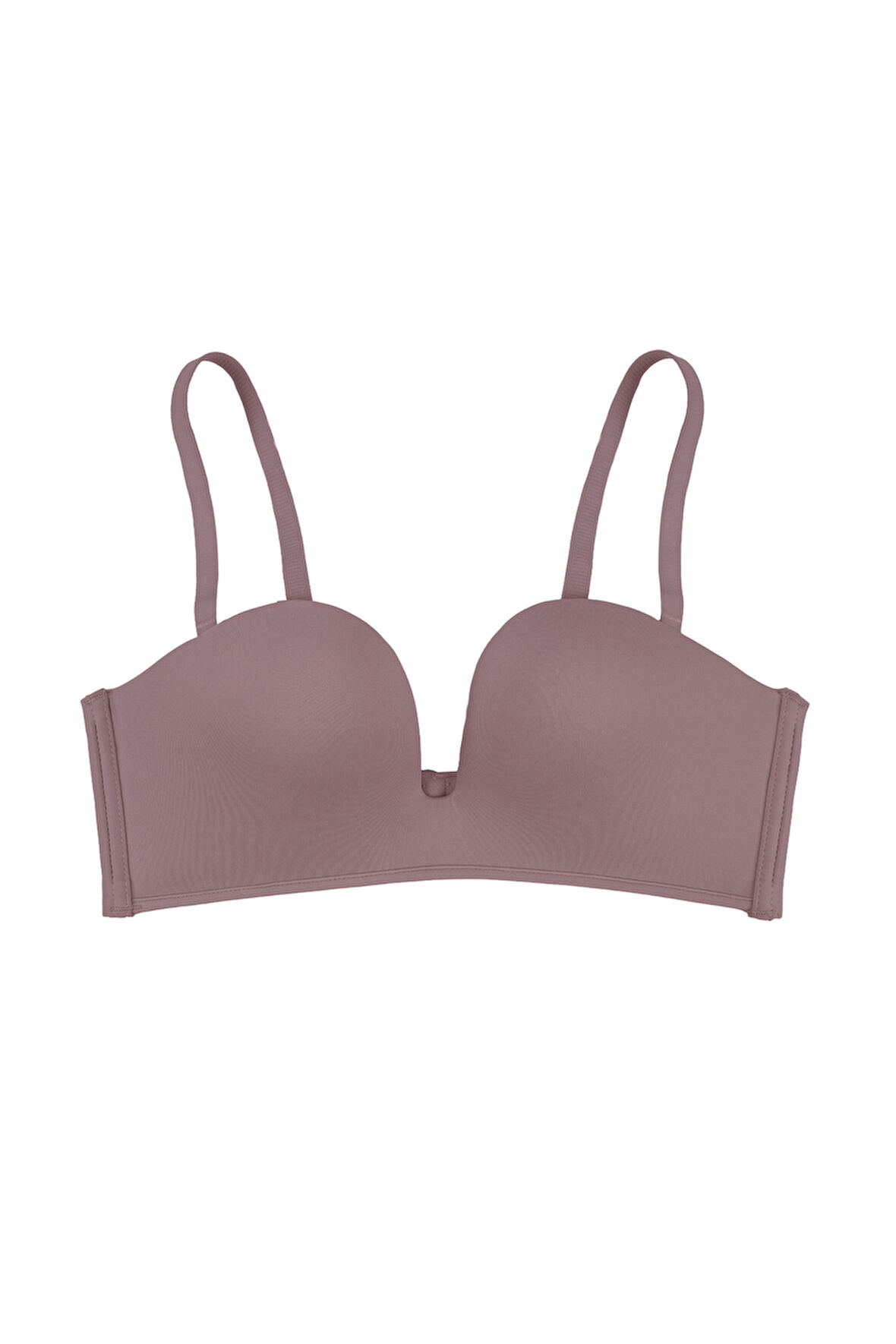 Derin Dekolte Destekli Dikişsiz Sütyen