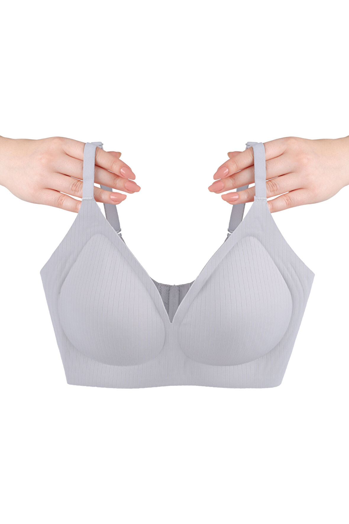 Balensiz Görünmez Fitilli Kaşkorse Çıkarılabilir Pedli Dikişsiz Sütyen