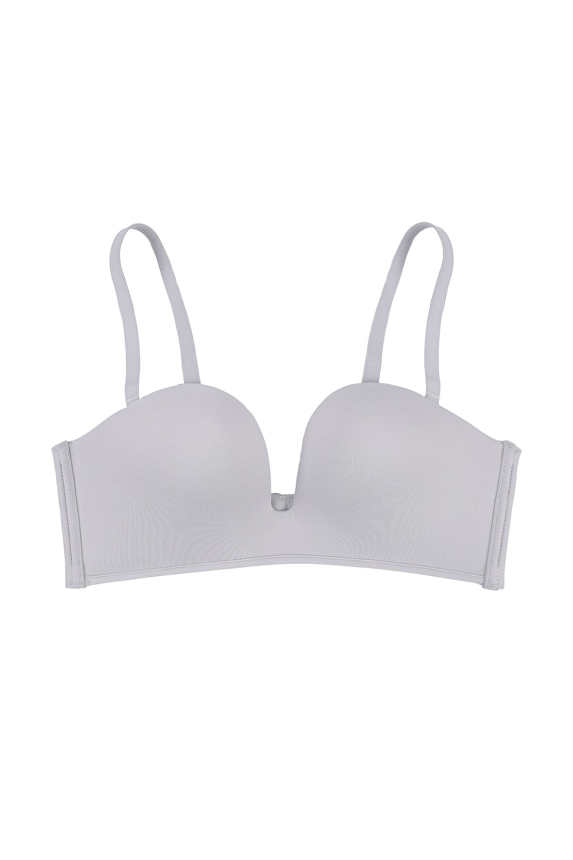 Derin Dekolte Destekli Dikişsiz Sütyen