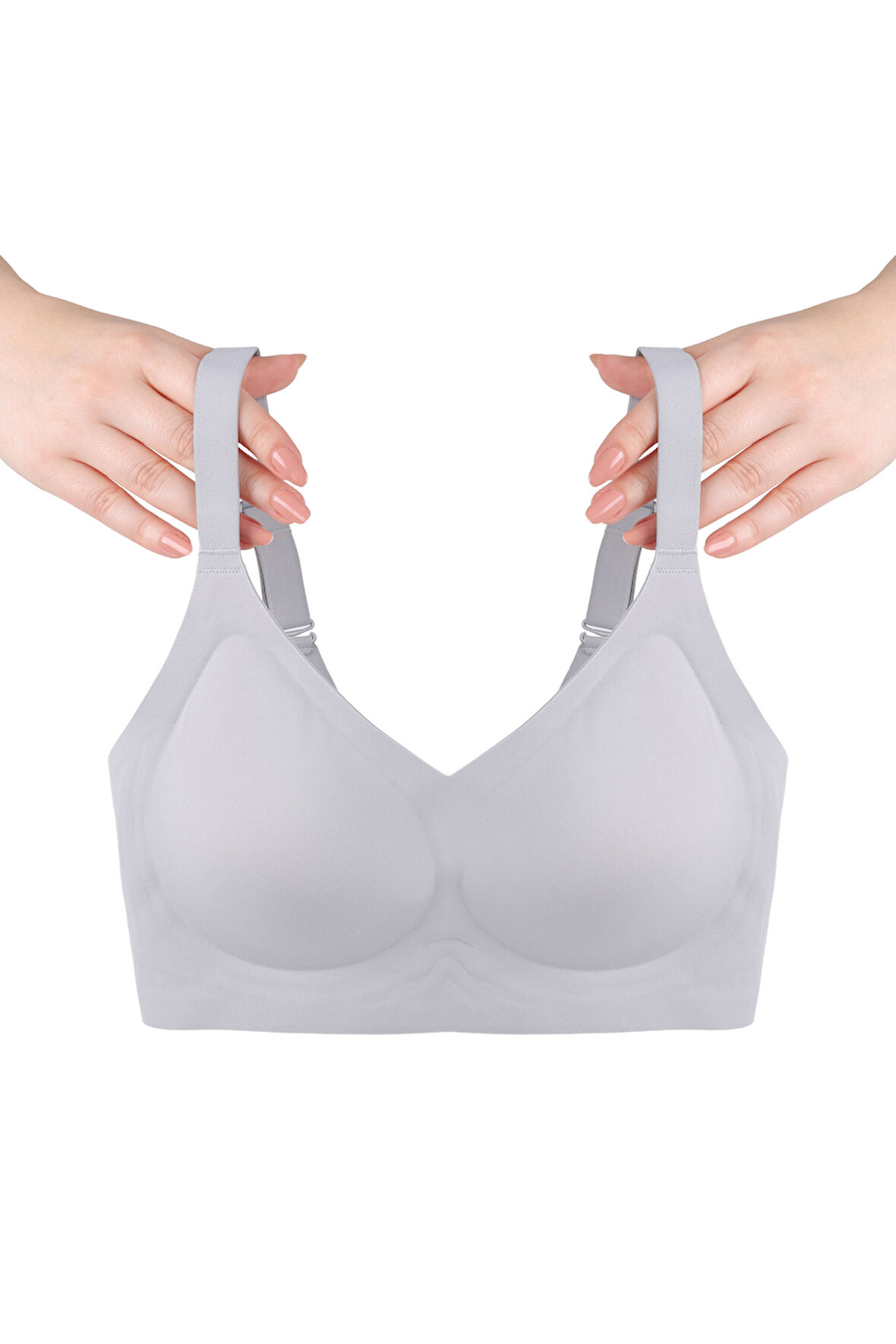 Balensiz Lazer Dikişsiz Görünmez Çıkarılabilir Pedli Toparlayıcı Sütyen