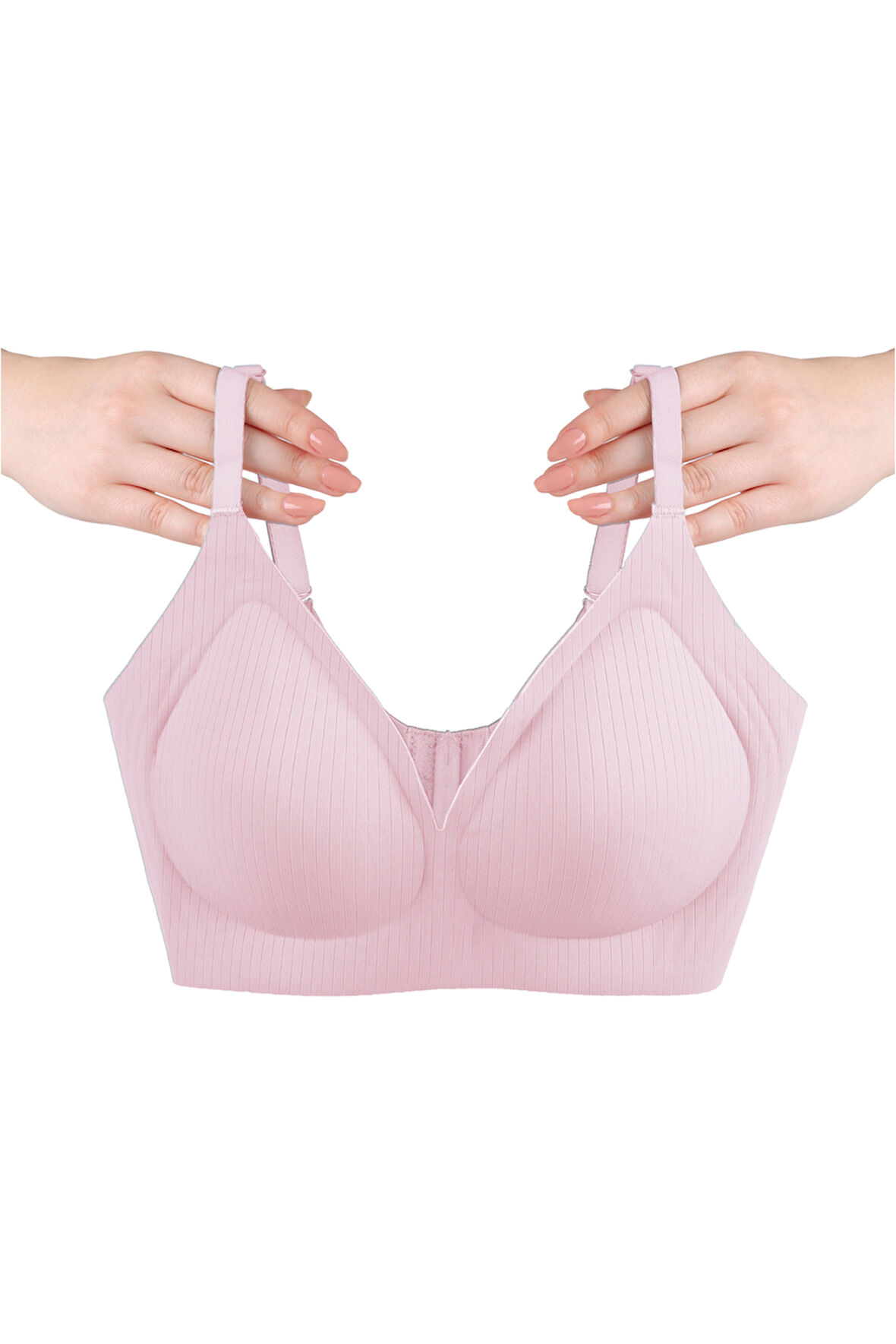 Balensiz Görünmez Fitilli Kaşkorse Çıkarılabilir Pedli Dikişsiz Sütyen
