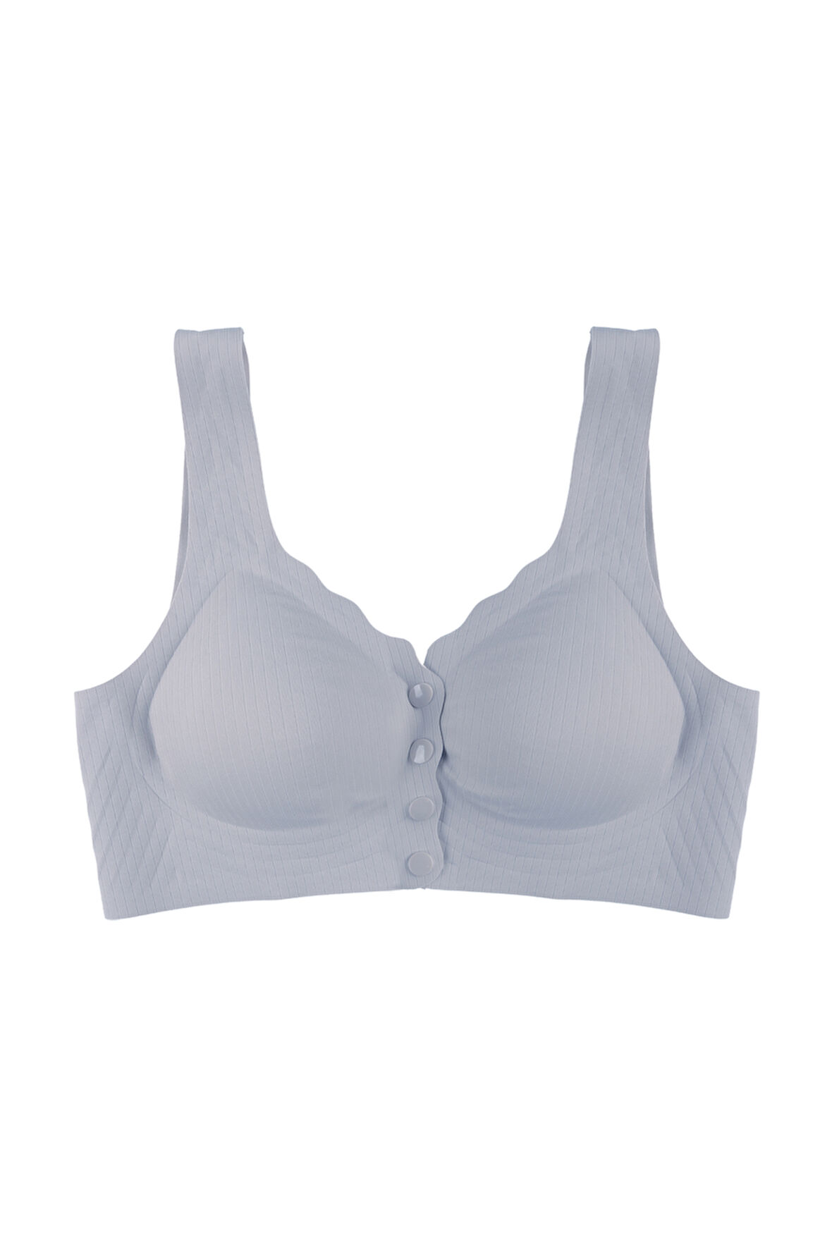 Balensiz Lazer Dikişsiz Kaplı Önden Kopçalı Sütyen Büstiyer