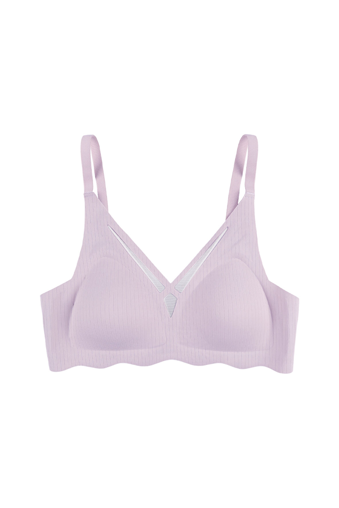 Balensiz Lazer Dikişsiz  Dilim Detaylı Dekolteli Sütyen