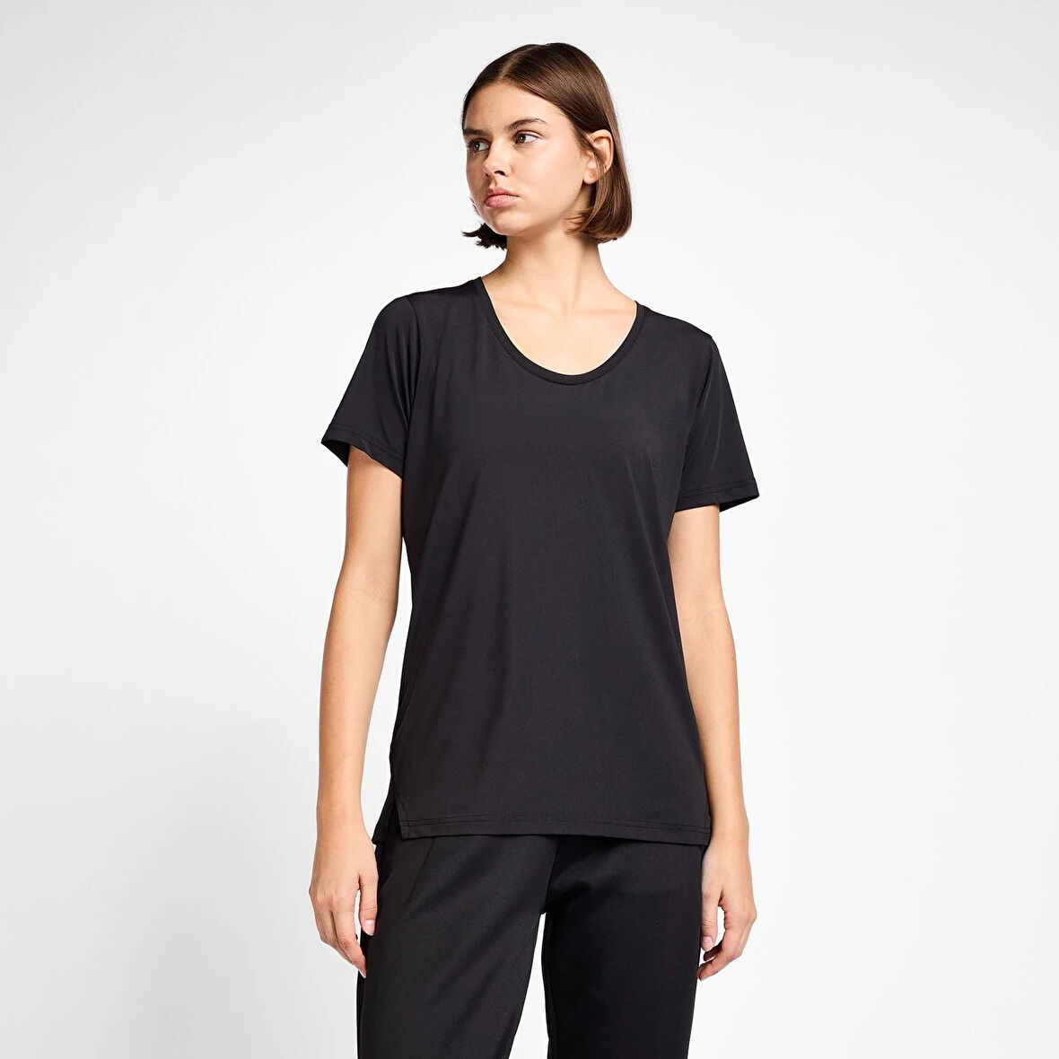 LESCON 25B-2057 ANTRENMAN KISA KOL TSHIRT