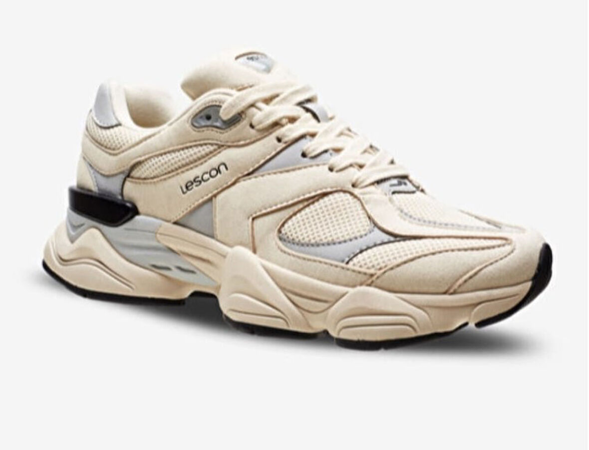 Lescon Ghost 2 Easystep Kadın Spor Ayakkabı - Bej - ST02842-Bej-40