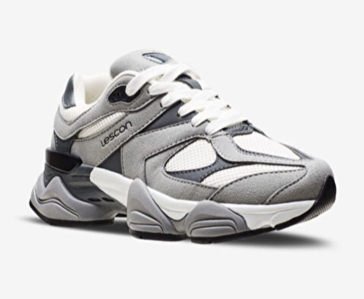Lescon Ghost 2 Easystep Erkek Spor Ayakkabı - Ghost - Gri - ST02840-Gri-45