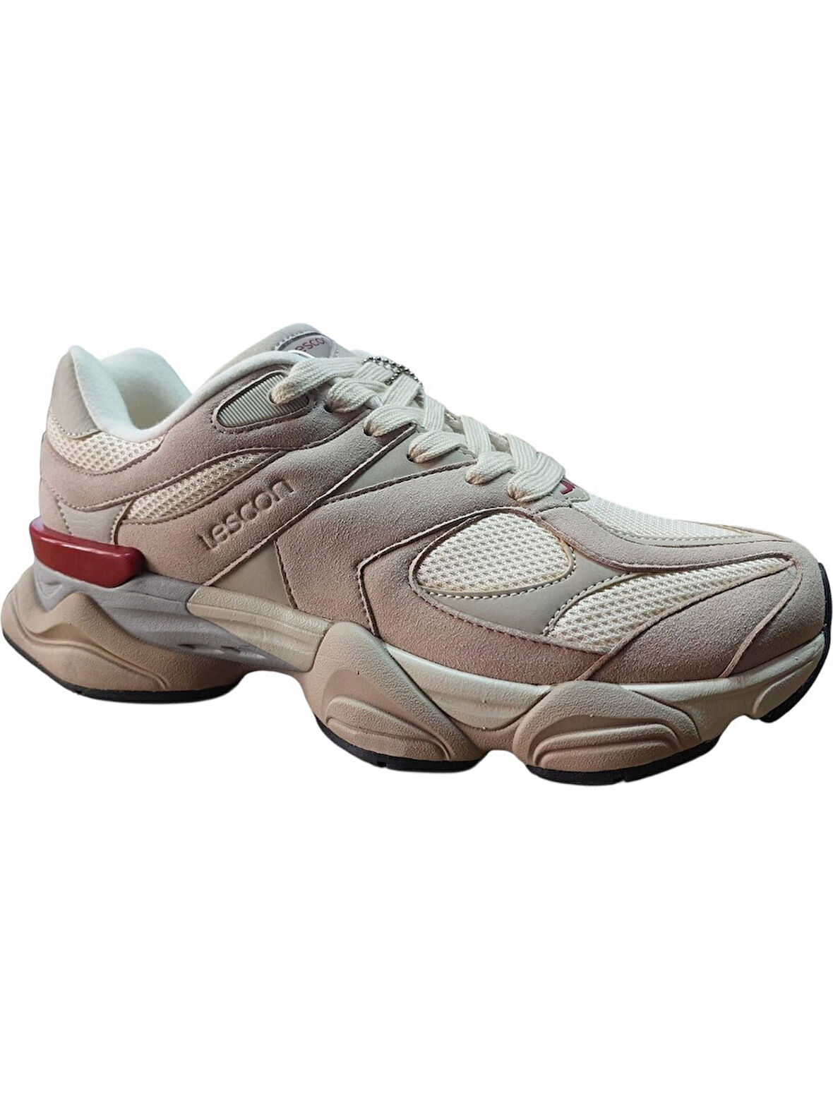 Lescon Ghost 2 Easystep Spor Ayakkabı Erkek Bej_bordo 25nae00ghstm-356