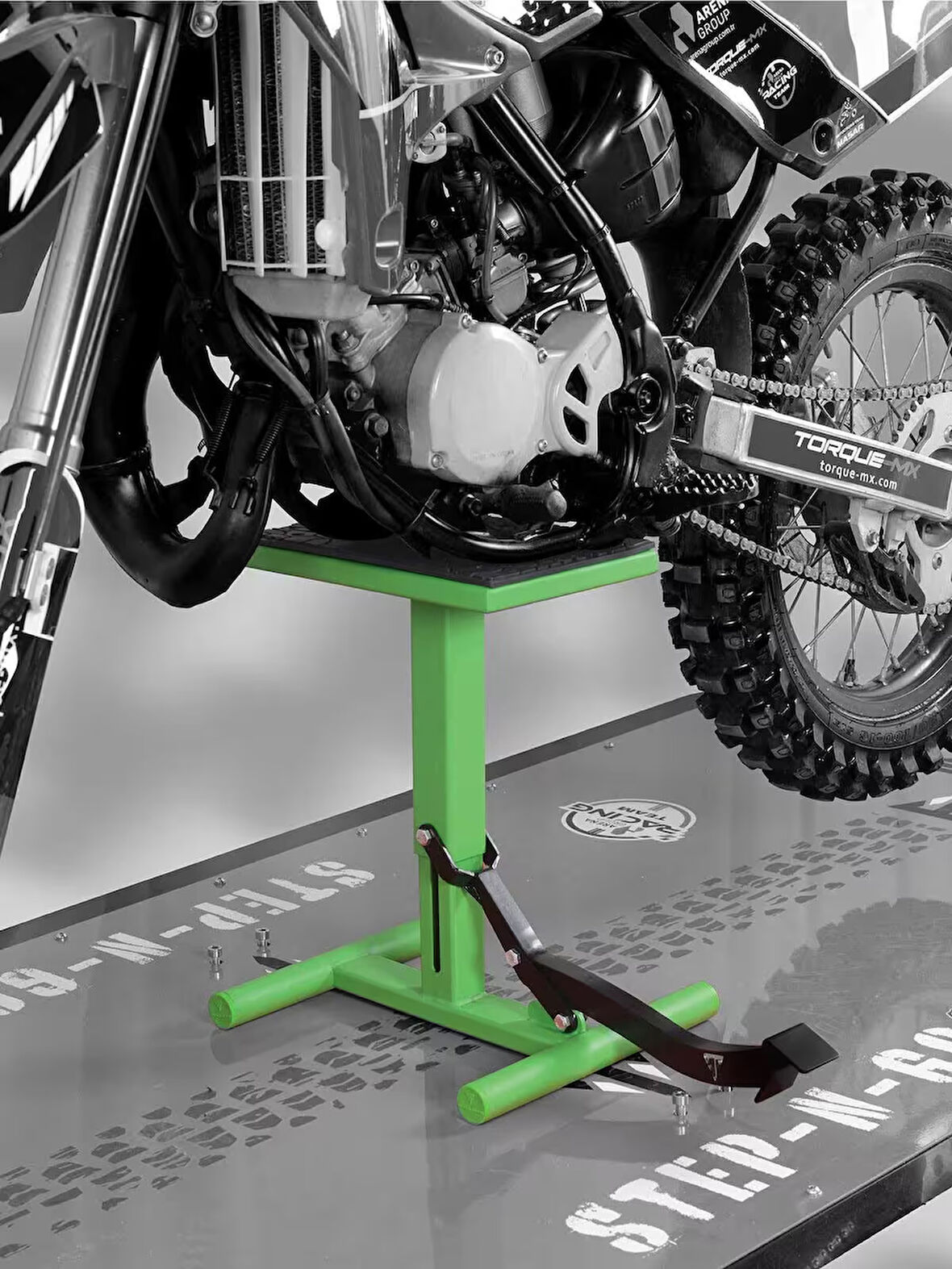 Torque-MX Motosiklet Kaldırma Sehpası HS1 Yeşil