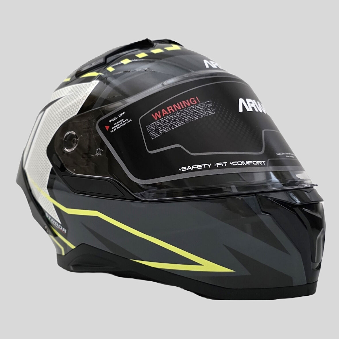 Arwic Pro Model Kapalı (Full Face) Motosiklet Kaskı – AR939