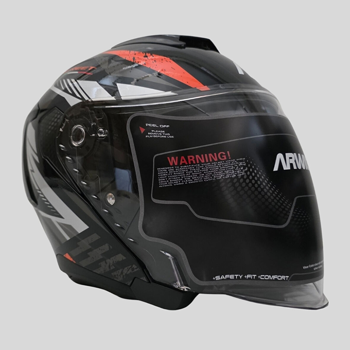 Arwic Street Model Yarım Motosiklet Kaskı – AR836