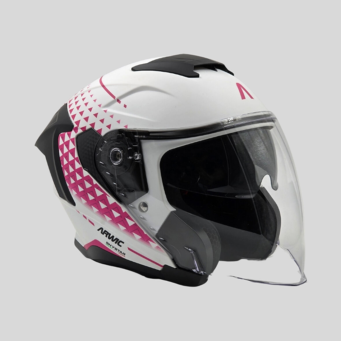 Arwic Skystar Yarım Kask Motosiklet Kaskı - AR836 - ECE-R 22.06