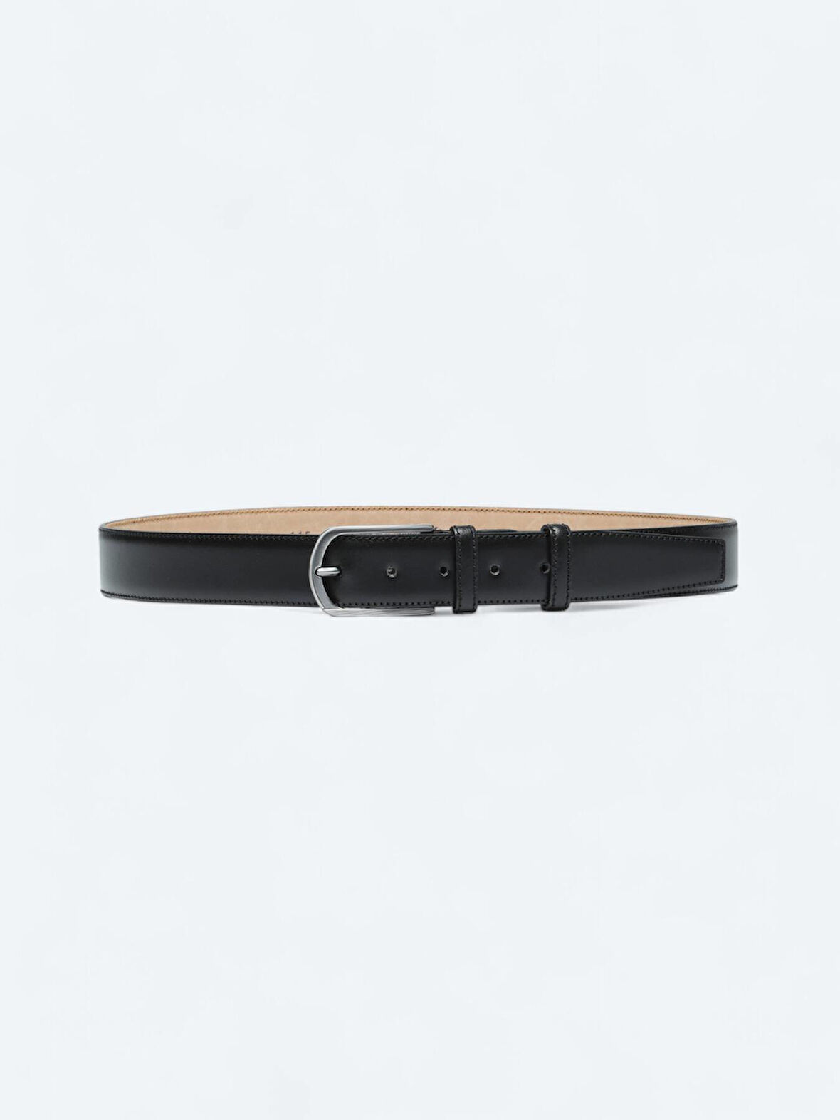 Siyah Dana Derisi Kemer