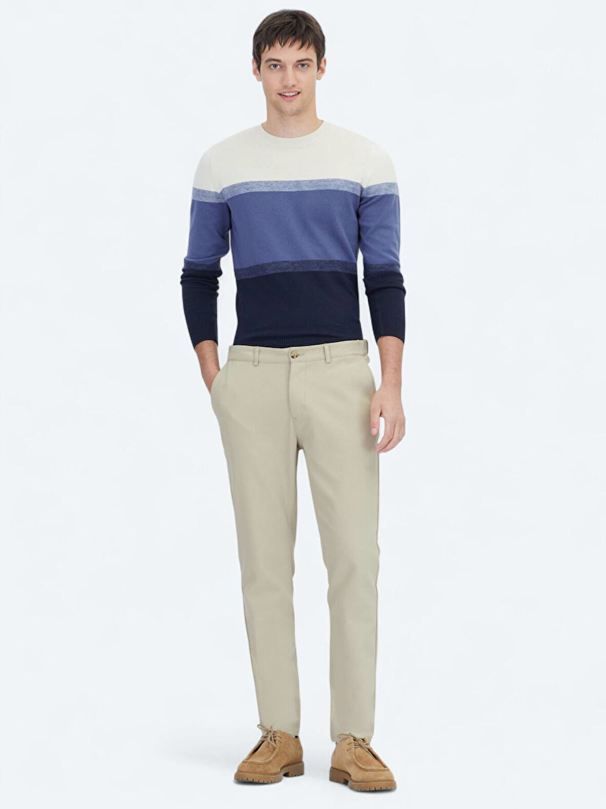 Deve Tüyü Teknik Casual Pantolon