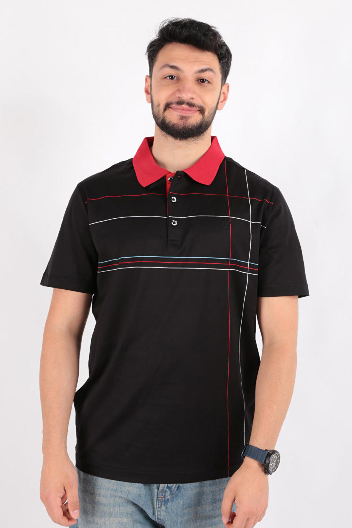 Diandor 2417041 Erkek Polo Yaka T-Shirt