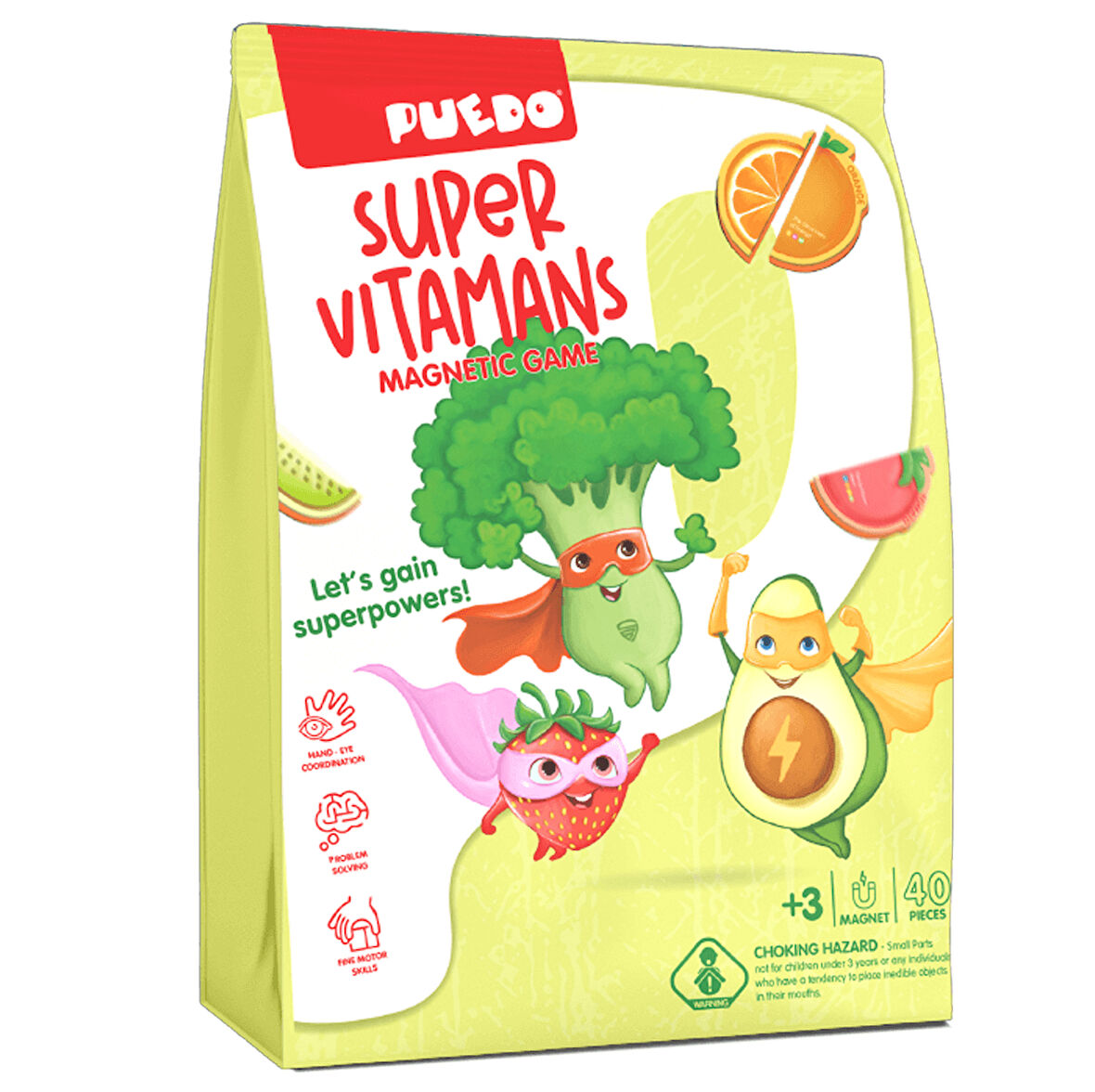 Puedo Super Vitamans, Manyetik Eşleştime Oyunu