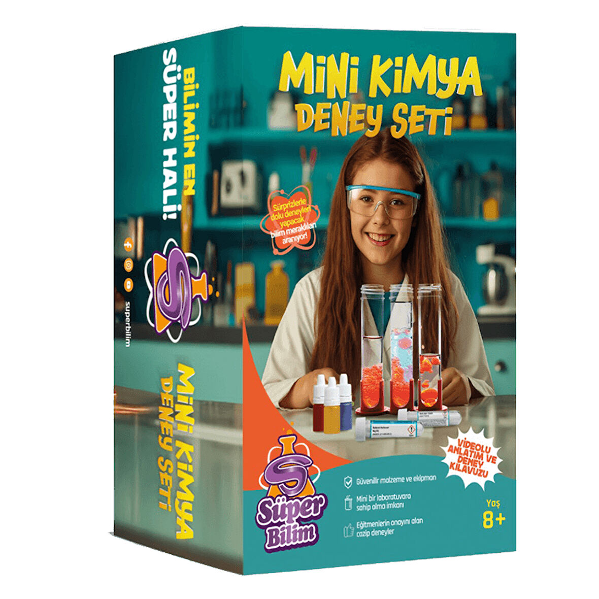 Süper Bilim Mini Kimya Deney Seti