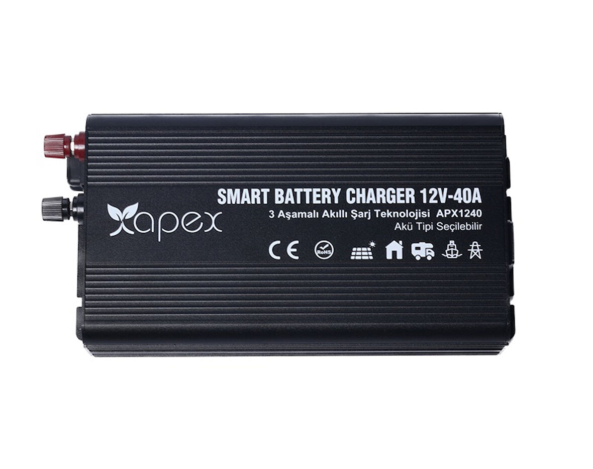 APX1240 Apex 12V 40A Smart Akü Şarj Cihazı 