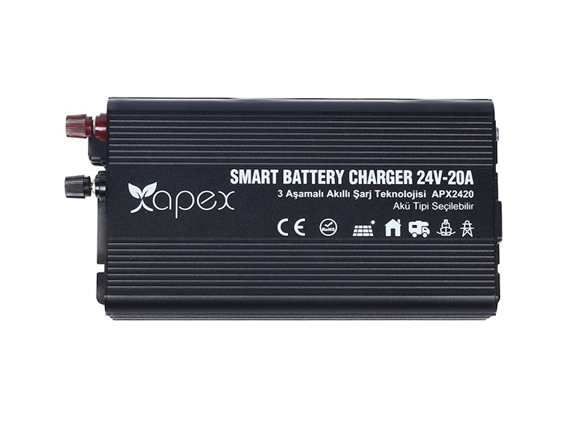 APX2420 Apex 24V 20A Smart Akü Şarj Cihazı 