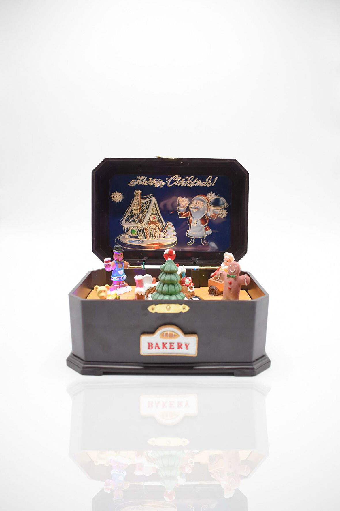 Waldern Premium Collection Dekoratif Müzik Kutusu Yılbaşı Temalı