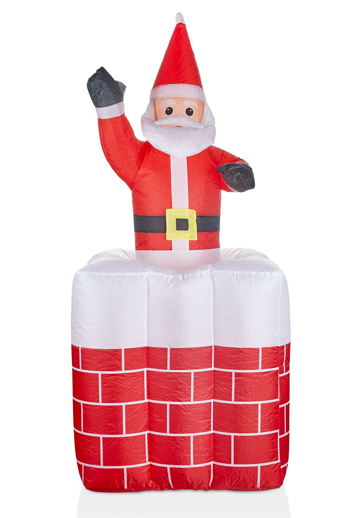 Waldern Premium Collection 152 cm Şişme-Işıklı Noel Baba Yılbaşı Süs Dekorasyon