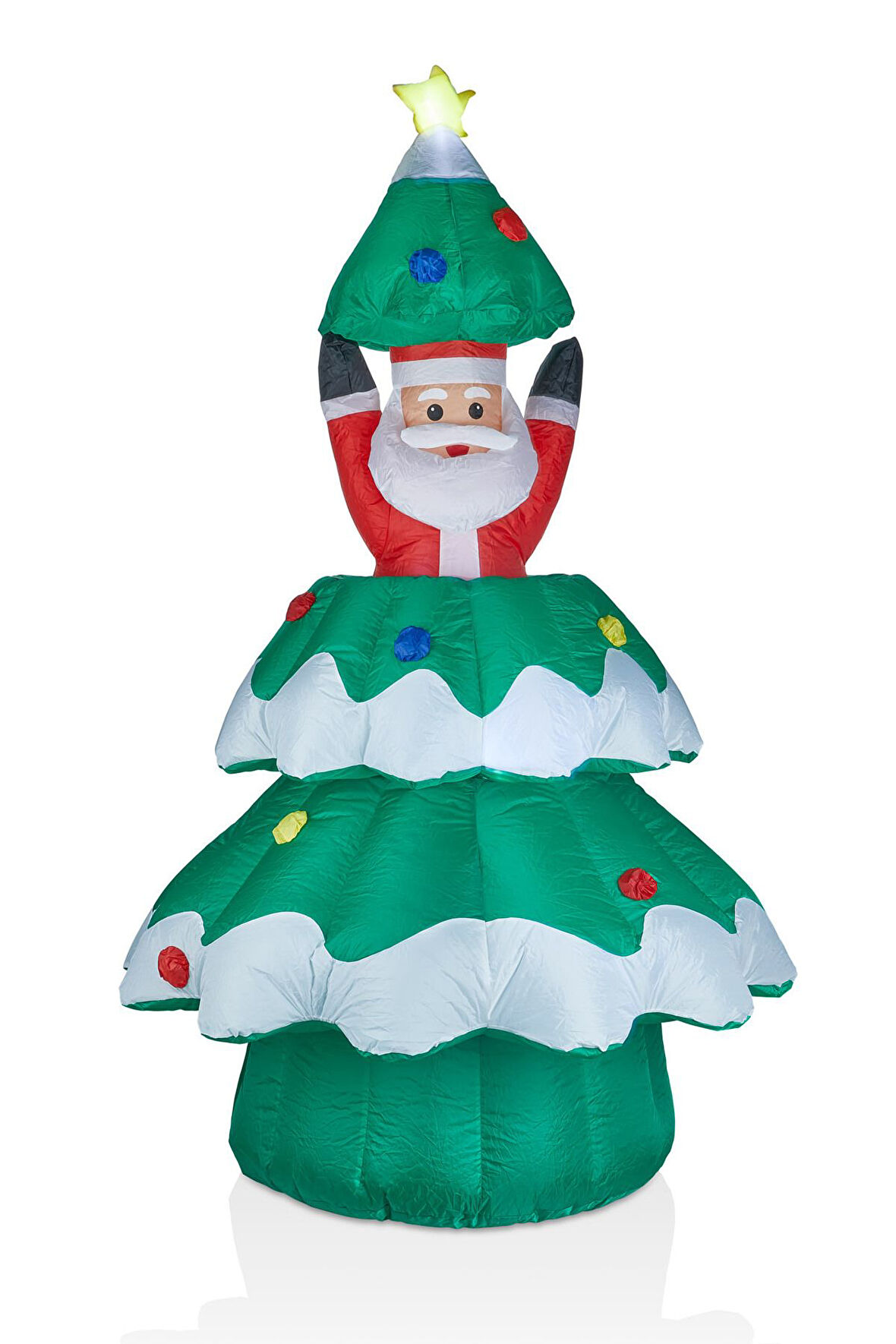 Waldern Premium Collection 190 cm Tree Man Hareketli ve Işıklı Yılbaşı Süs Dekorasyon