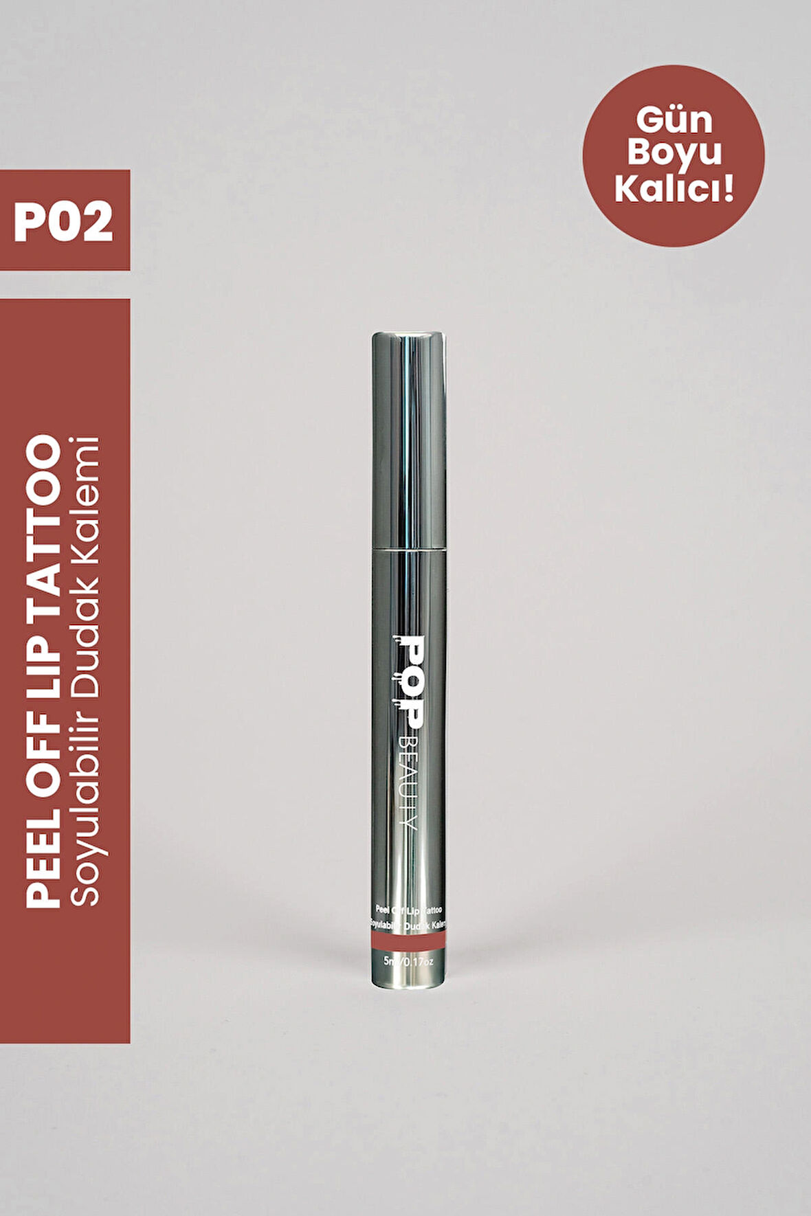  Soyulabilir Dudak Kalemi - Peel-Off Lip Tattoo, PO2