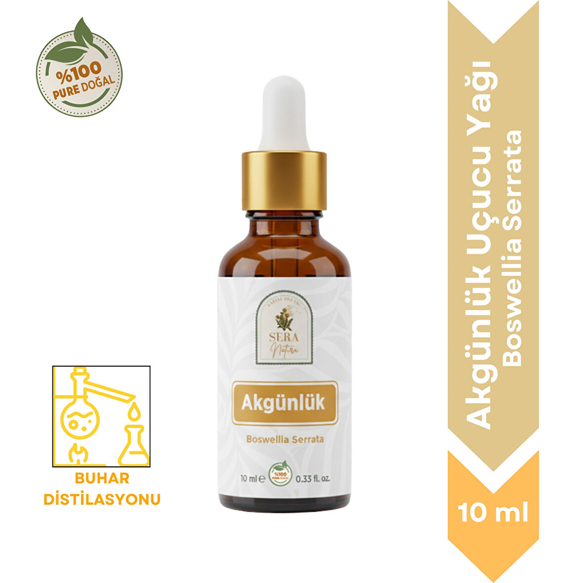 Akgünlük Uçucu Yağı 10 ml. % 100 Saf