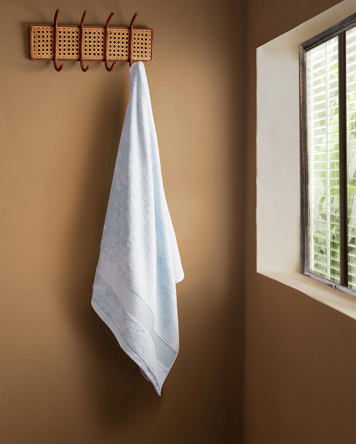 Madame Coco Clarette Banyo Havlusu - Soft Mavi - 90x150 cm