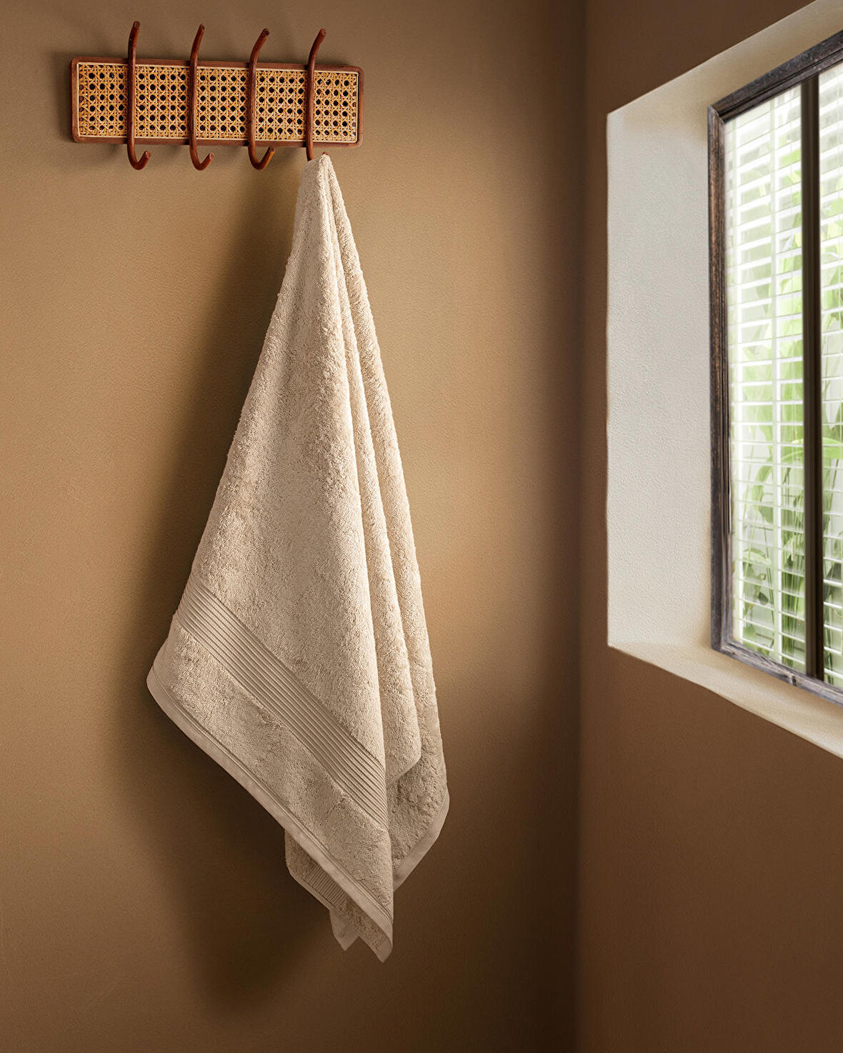Madame Coco Clarette Banyo Havlusu - Bej - 90x150 cm