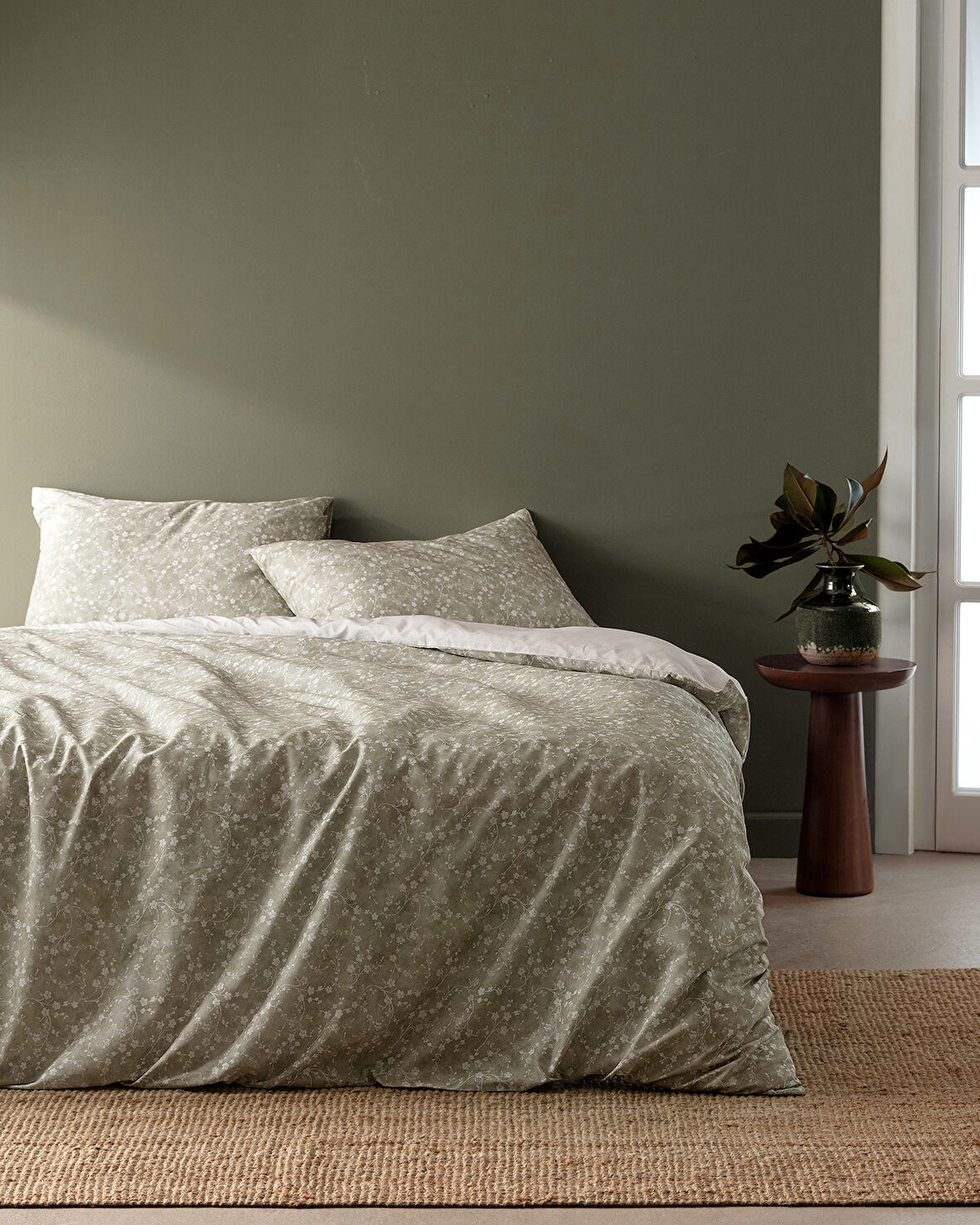 Fiance King Size Baskılı Nevresim Takımı