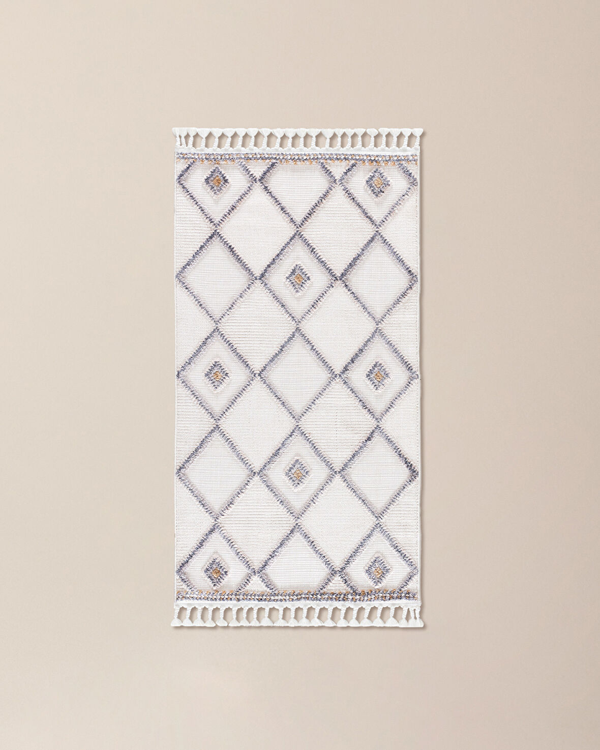 Plemet Halı - Ekru - 80x150 cm