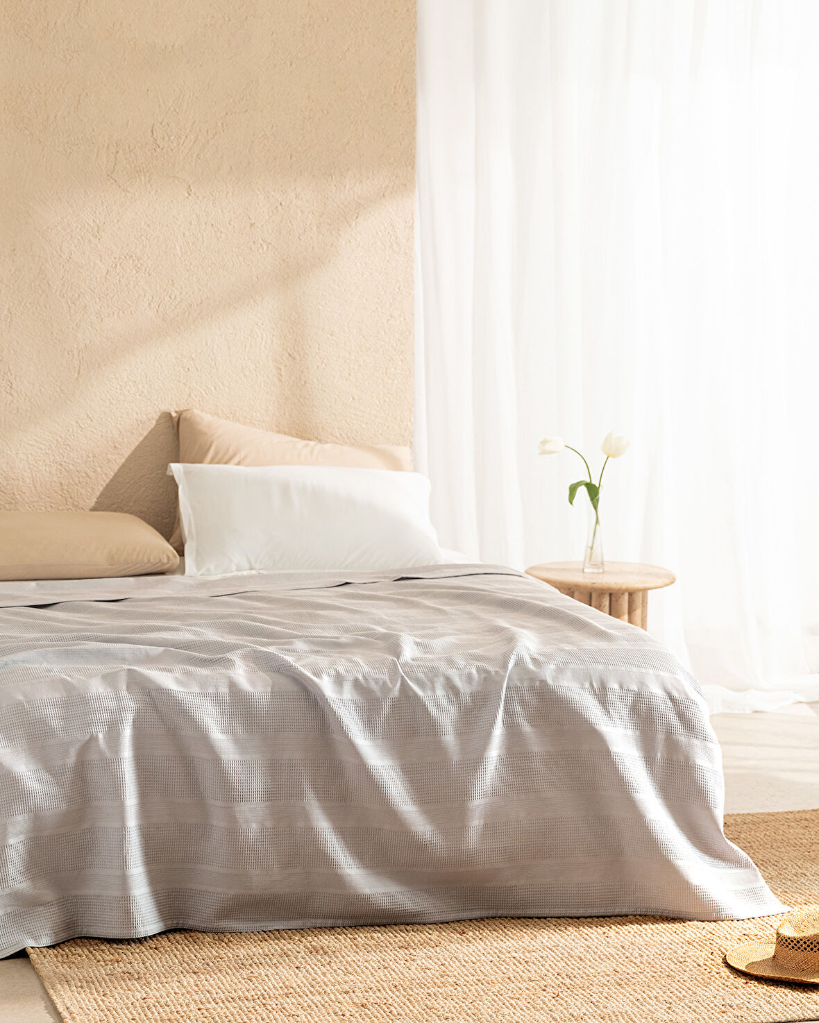 Mathilda King Size Ecocell Düz Pike