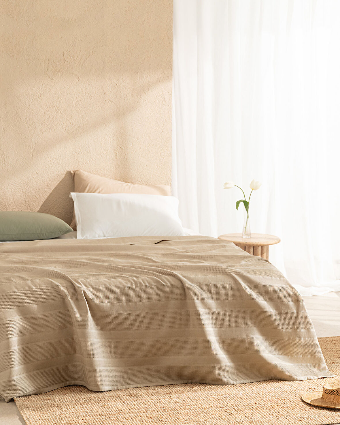 Mathilda King Size Ecocell Düz Pike