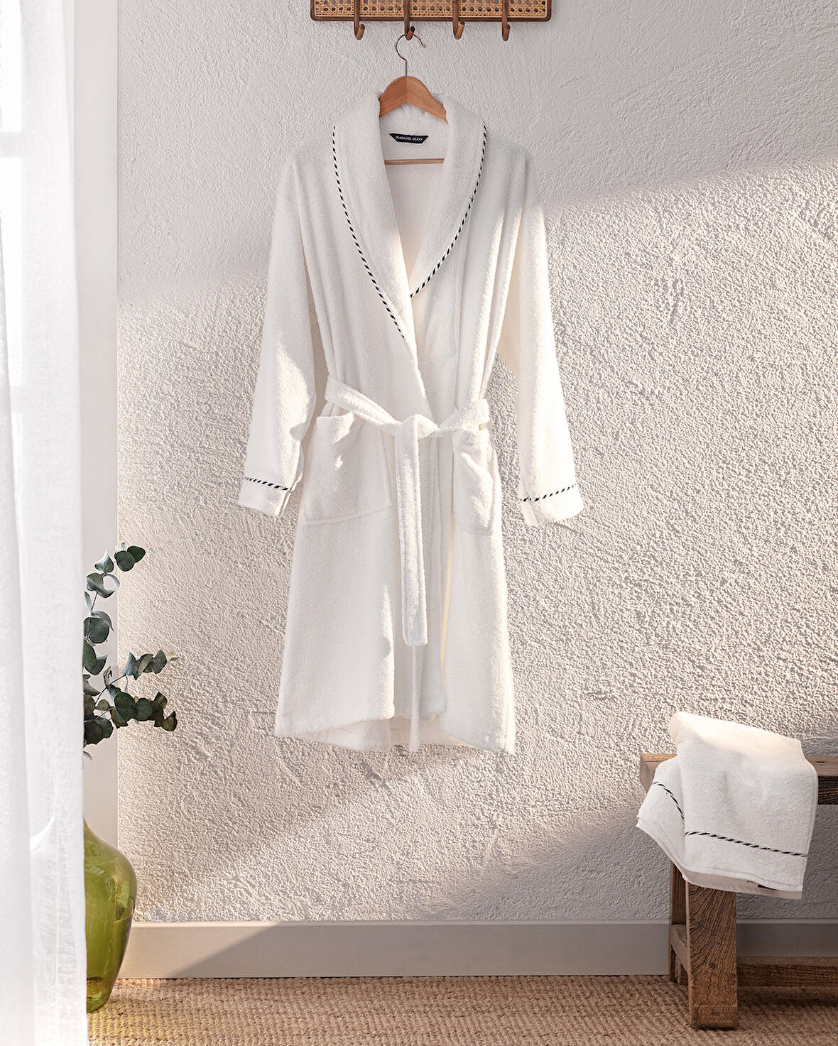 Jack Şalyaka Unisex Bornoz Set