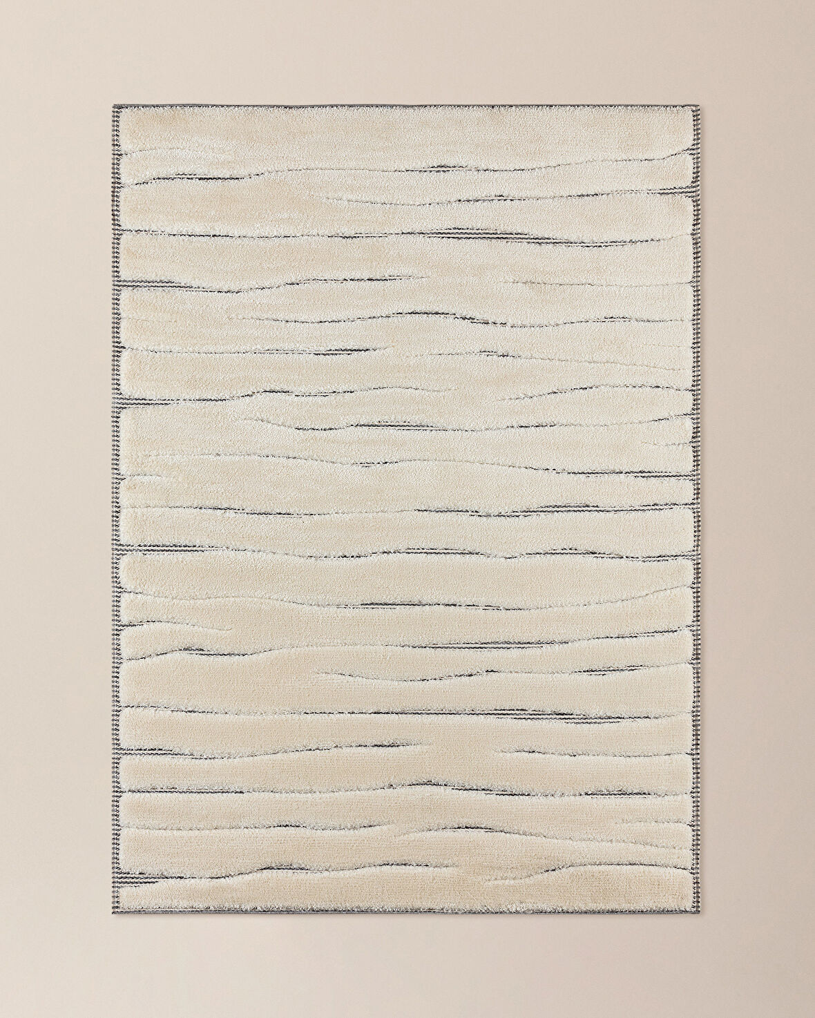 Clarte Halı - Krem - 80x300 cm