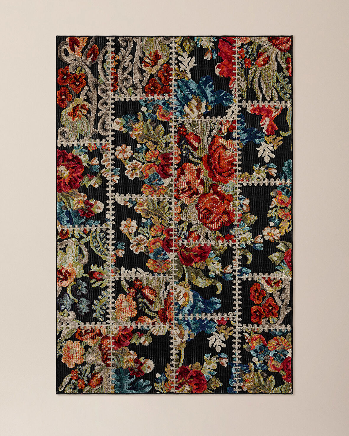Feron Halı - 80x150 cm - Siyah