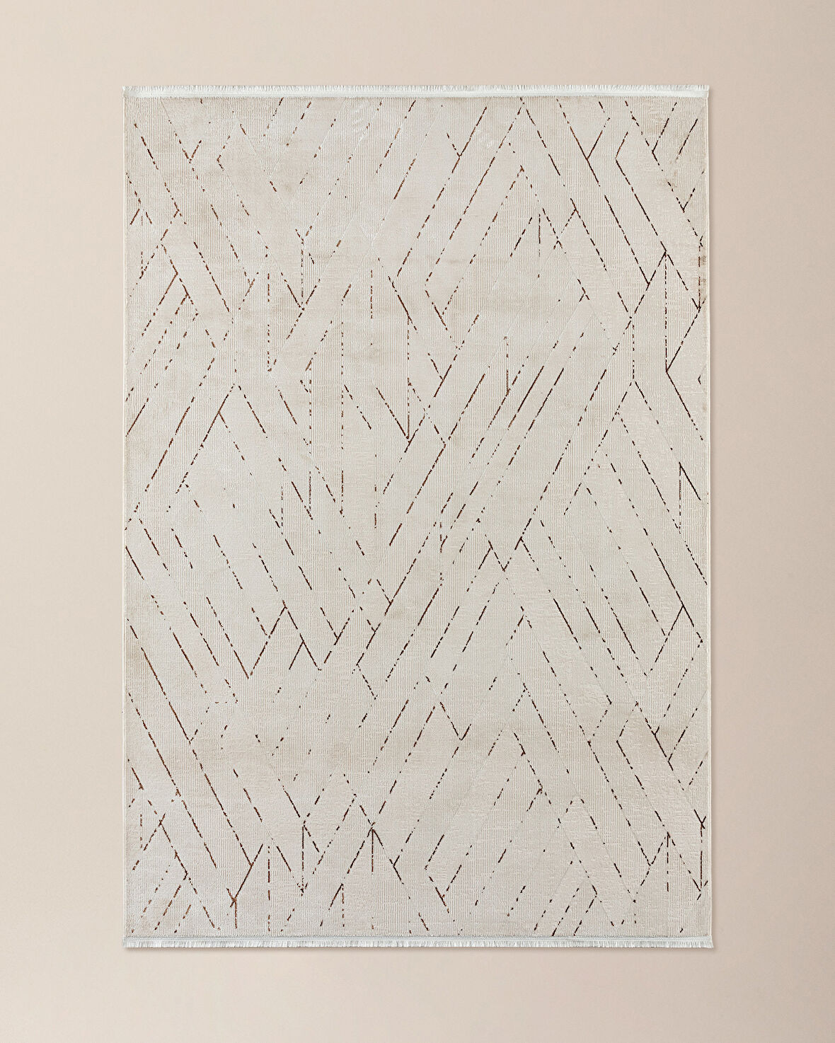 Burcet Halı - Bej - 80x150 cm
