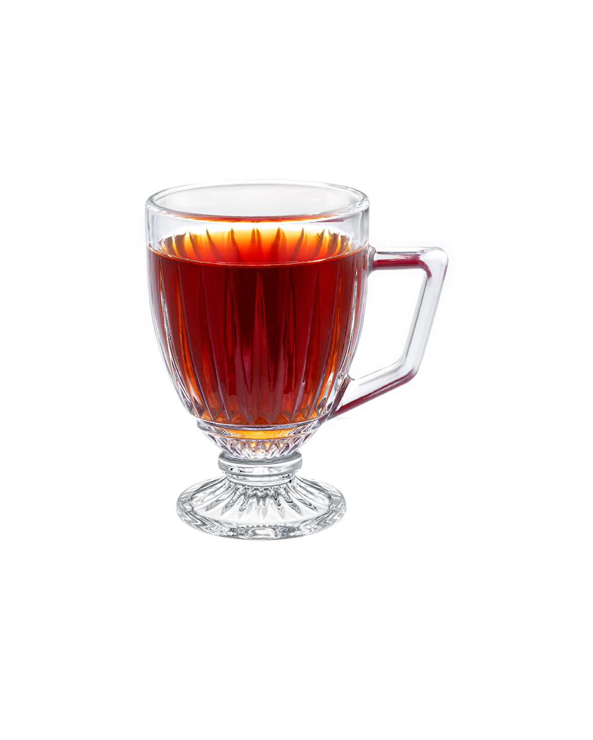 Annecy 4'lü Çay Fincanı Seti - Şeffaf - 190 ml