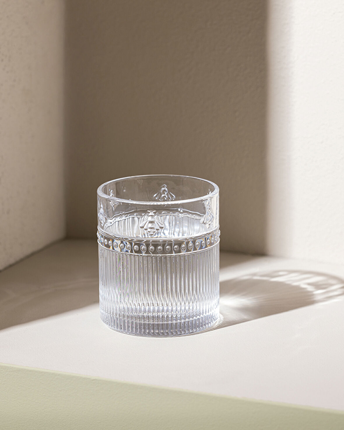 Abeille 4'lü Su Bardağı Seti - Şeffaf - 334 ml