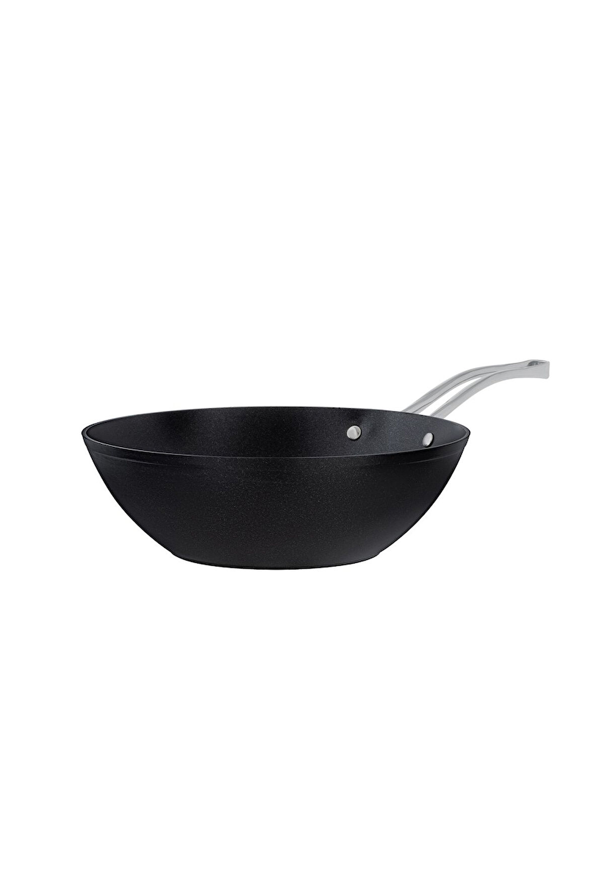 Titanium Professional Wok Tava - Siyah - 28 cm