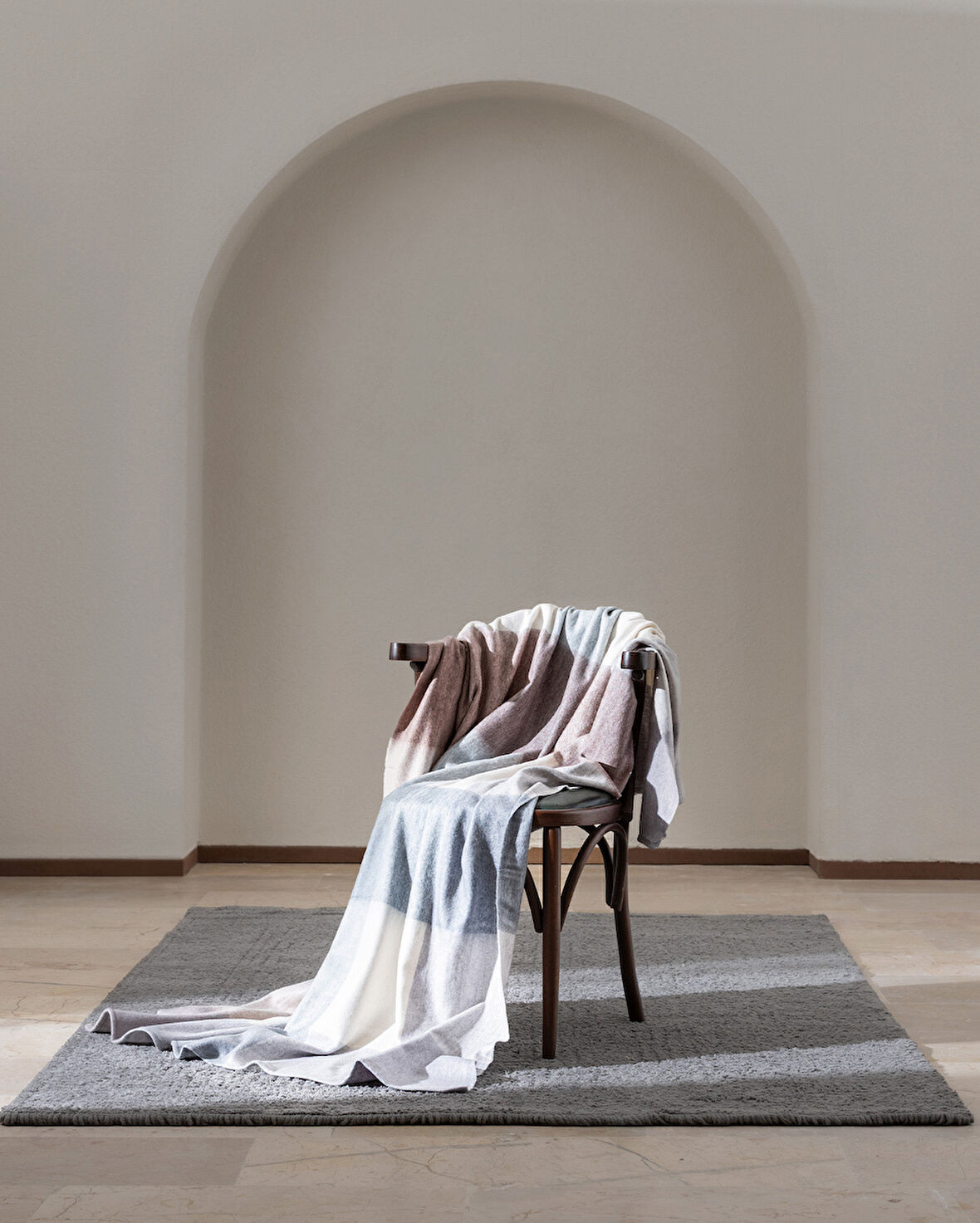 Blacy Tv Battaniye - Gri/İndigo